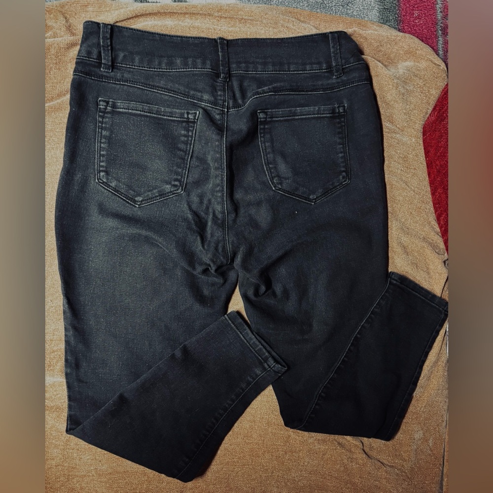 d. jeans Women’s Black Jeggings Stretch Slim Fit - Picture 3 of 10